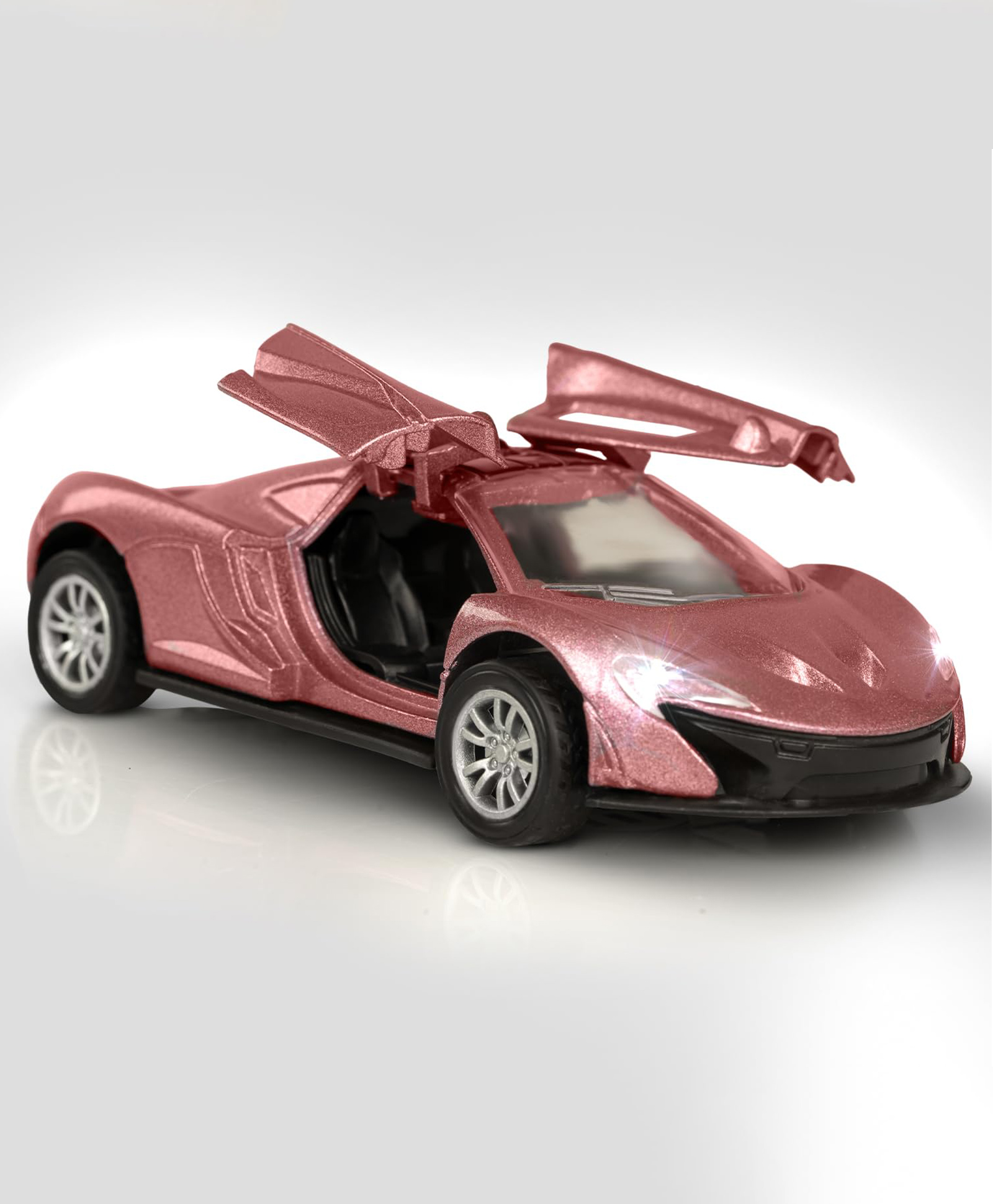 Baybee Friction Powered Push and Go Racing Car Toys for Kids, Push Pull Toy Vehicles Playset for Toddlers | Baby Car Friction Toys | Push Toy Cars for Kids Children (Pink)-image-48