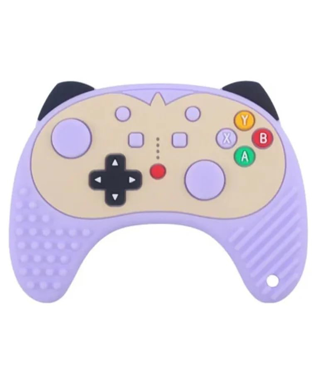 Joy Buzz 100% Silicone Teether Gaming Remote Shape Teething Toy - Levender-picture-37