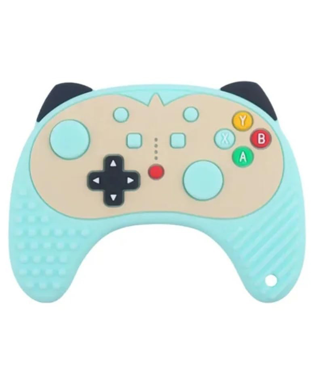 Joy Buzz 100% Silicone Teether Gaming Remote Shape Teething Toy - Green-picture-14