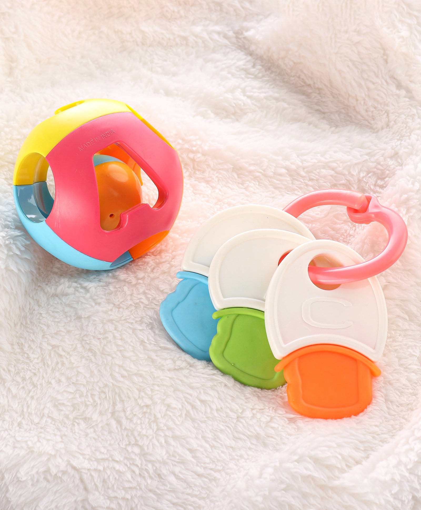 Play Nation Rattle Gift Set Pack of 2 - Multicolour-picture-42
