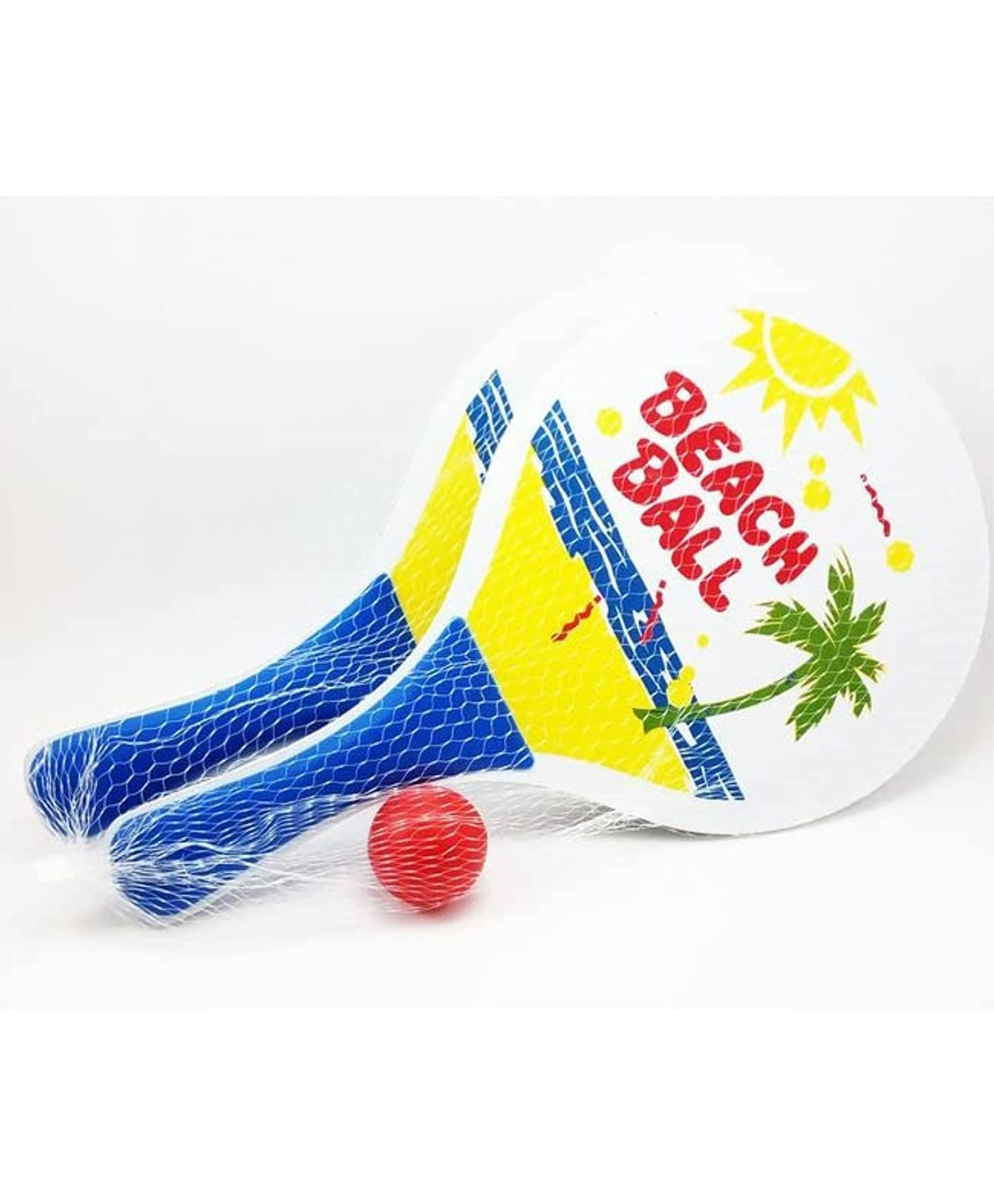 Chocozone Beach Racket Ball Set for Kids with Floating Balls Beach Toys Beach Paddle Ball Racket Set Toys for 5 6 7 8 9+ years- Multicolour-image-13
