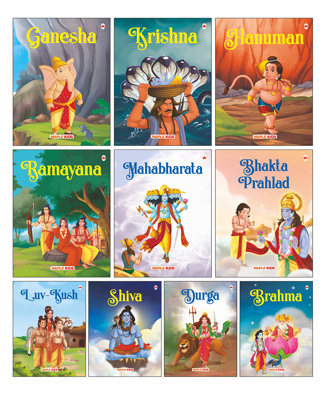 maple press Mythology Tales Pack of 10 Books - English-picture-25