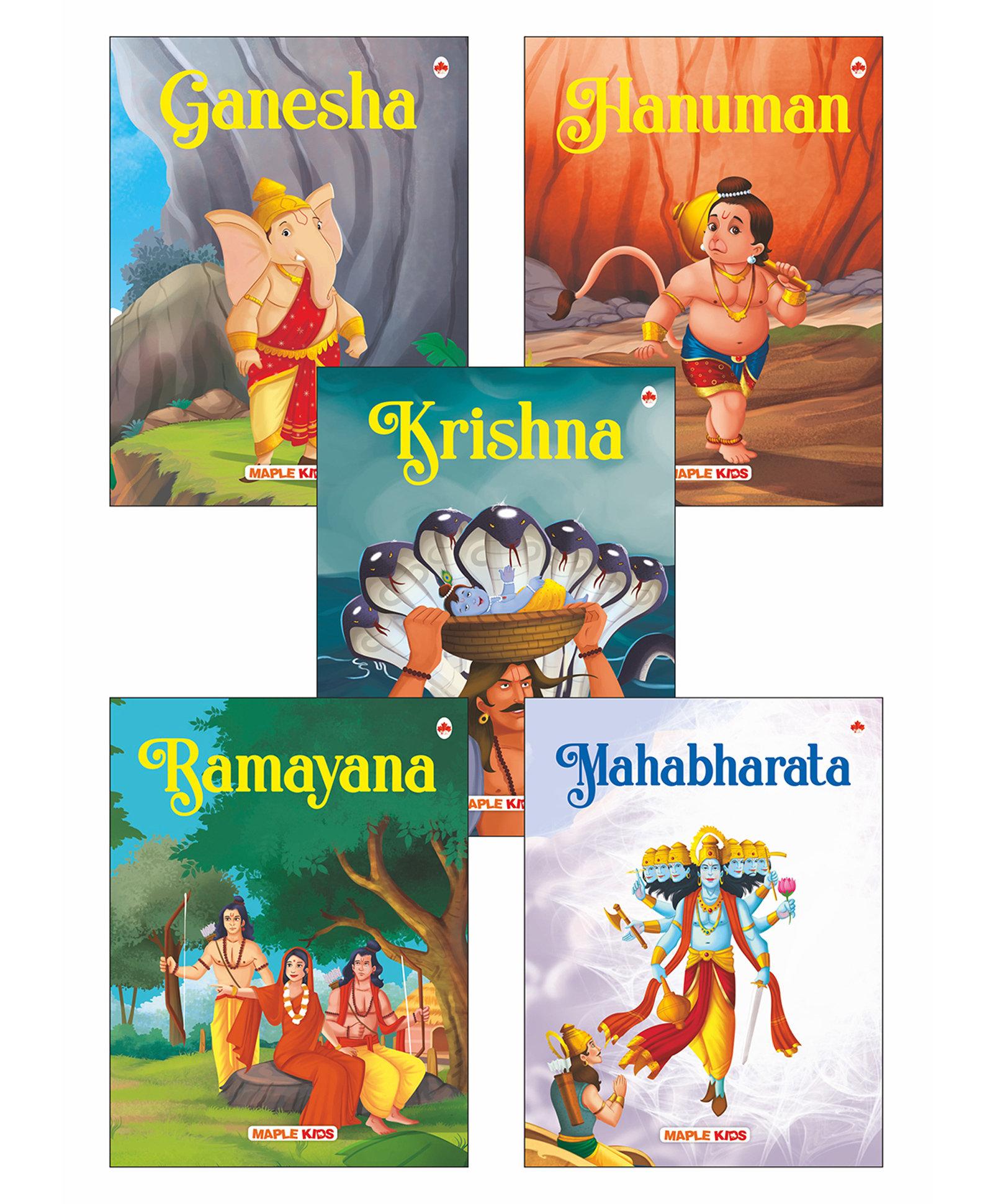 Maple Press My First Mythology Tale Story Book Set of 5 - English-picture-23