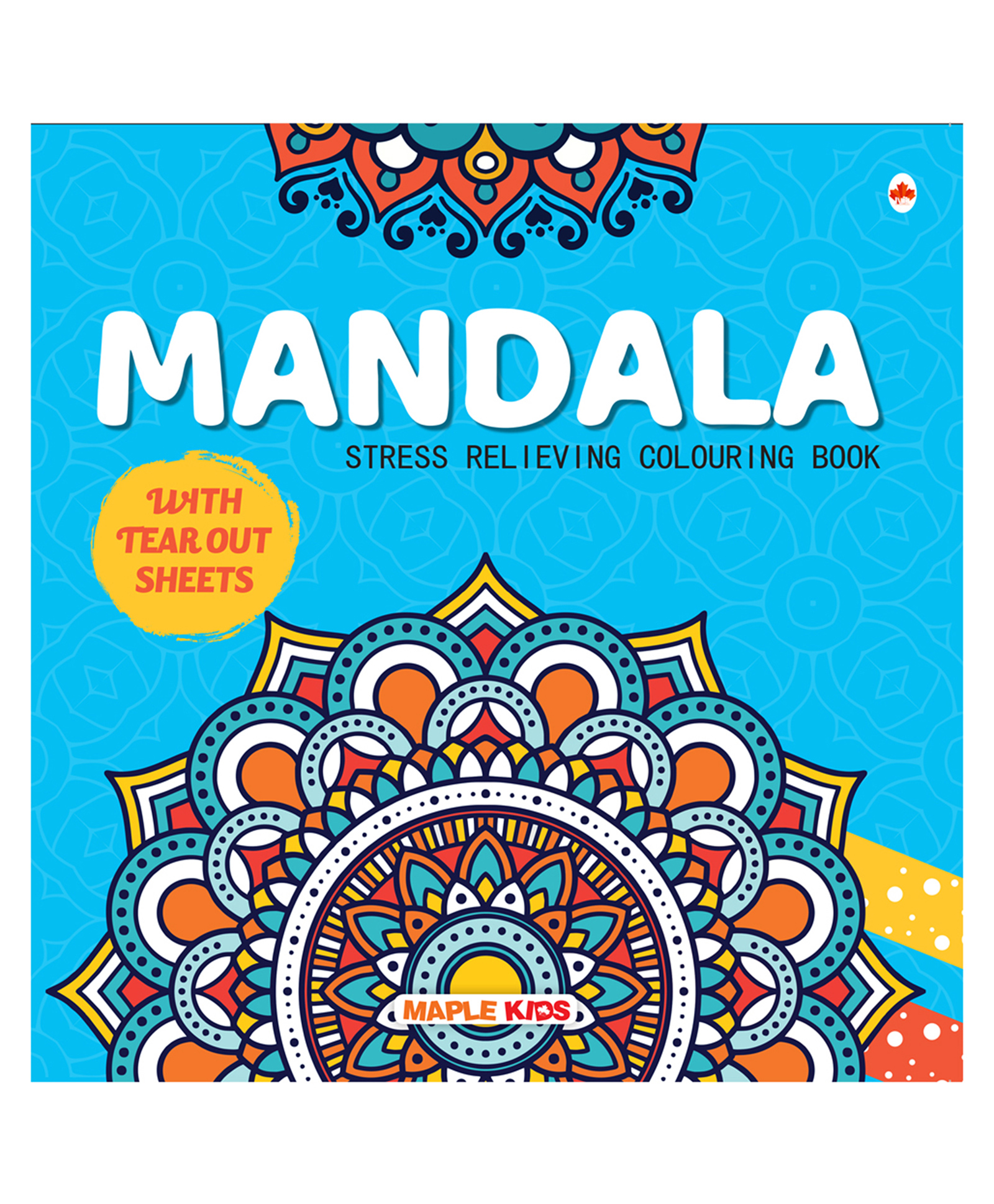 Mandala Art Colouring Books with Tear Out Sheets - 48 Pages-image-10