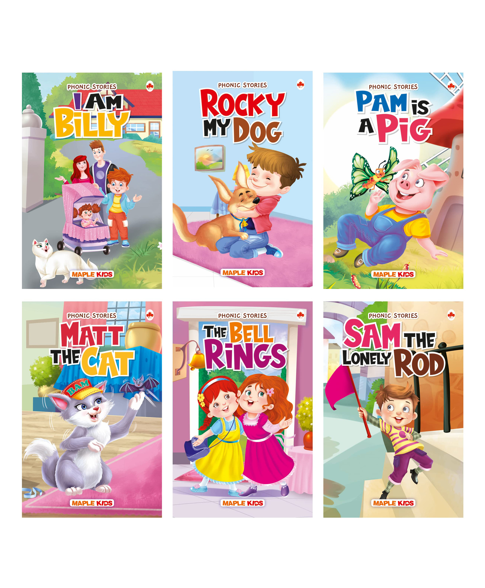 maple press Phonic Reader Story Books Pack of 6 - English-picture-11