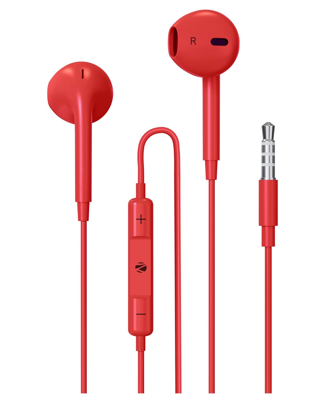Zebronics Zeb-Buds 30 3.5mm Stereo Wired in Ear Earphone-Red-image-18