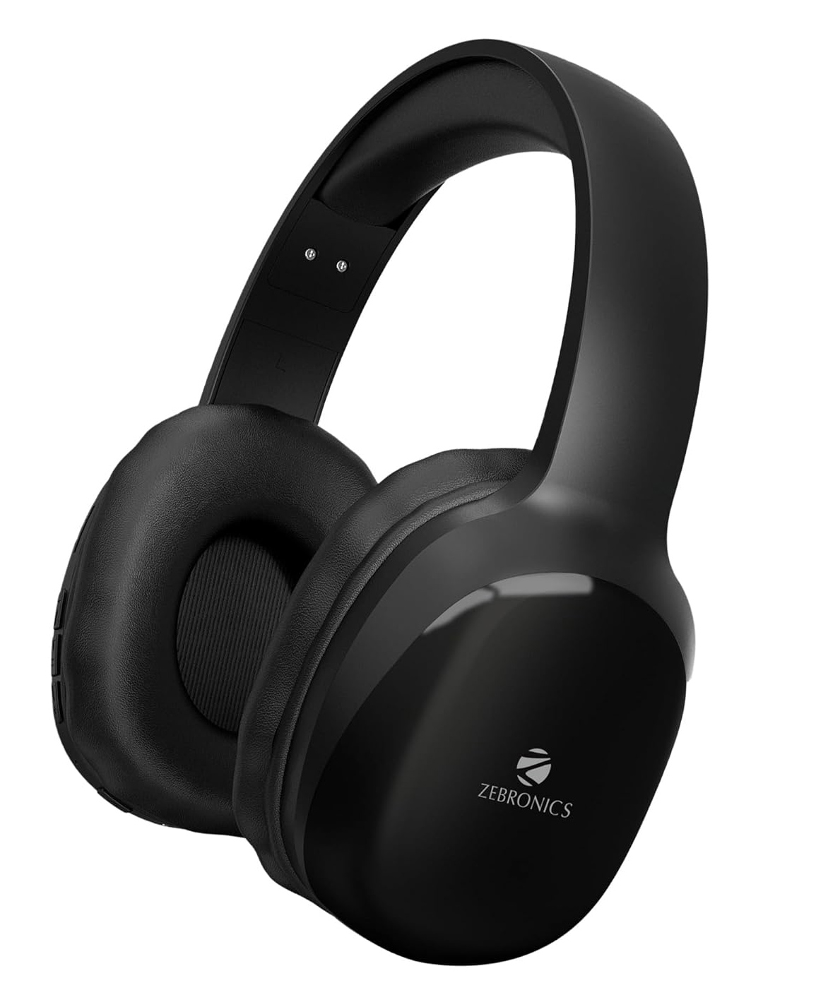 ZEBRONICS Thunder PRO Over Ear Wireless Headphone-Black-image-3