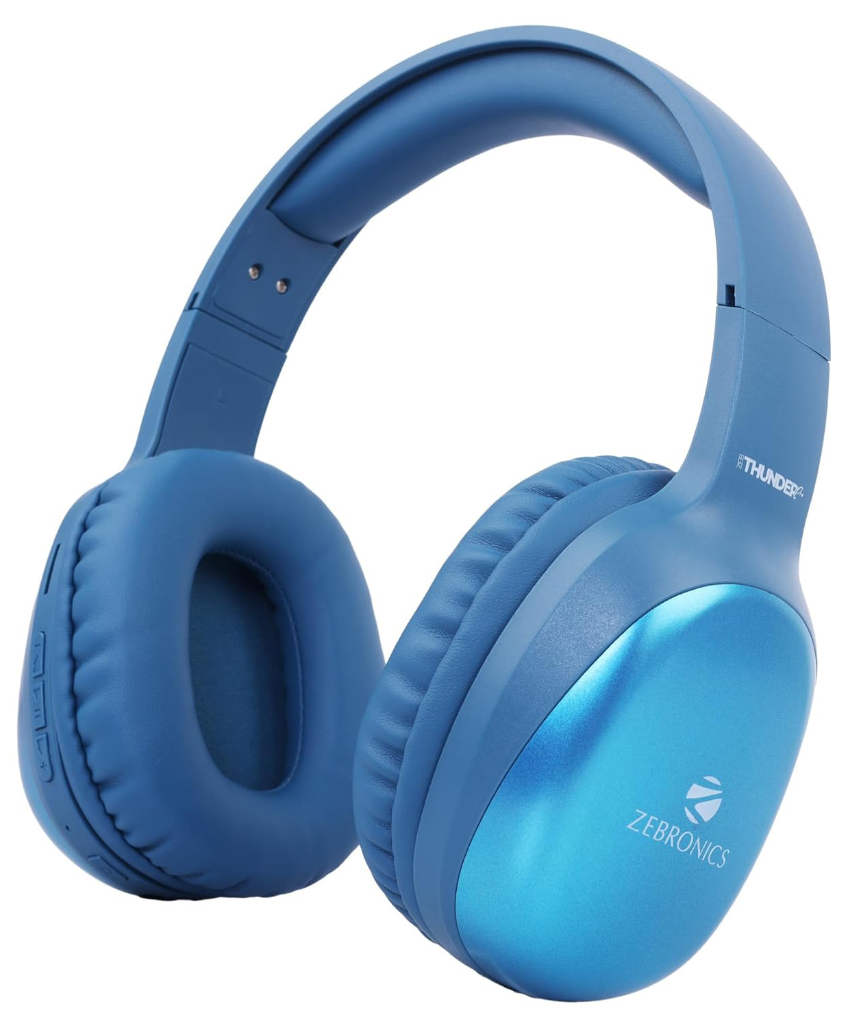 ZEBRONICS Thunder PRO Over Ear Wireless Headphone-Blue-image-25