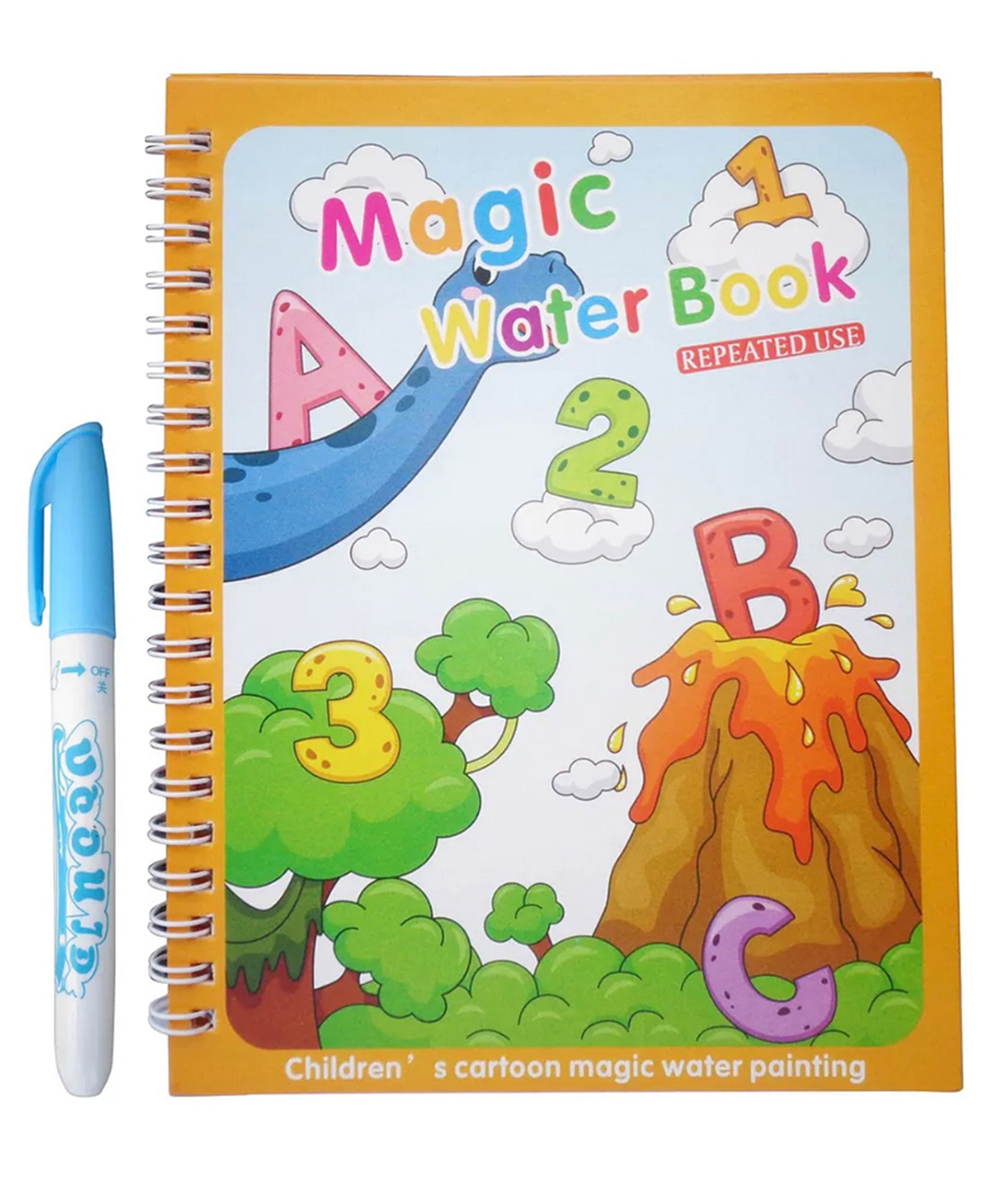 DOMENICO Magic Water Book Colouring Book, Reusable Water Magic Colouring Book Animal Cartoon Magical Water Coloring Book Paw Patrol - PACK OF 1 - COLOR MAY VARY-picture-15