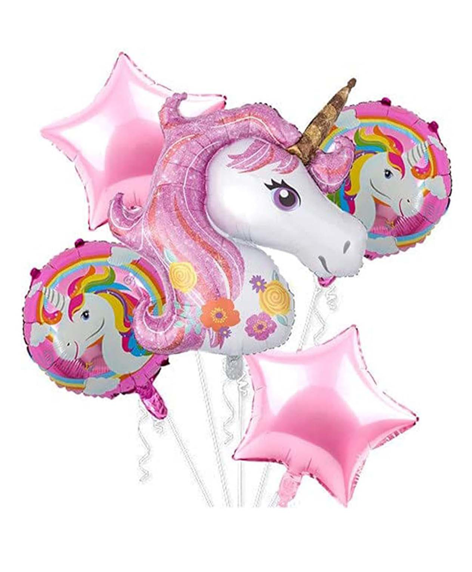 Special you Unicorn Theme Foil Balloon Set of 5 for Decoration-image-31