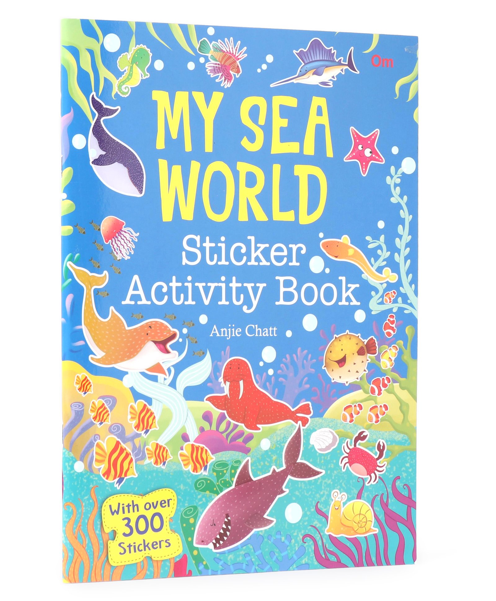 om books international My Sea World Sticker Activity Book by Anjie Chatt - English-picture-16