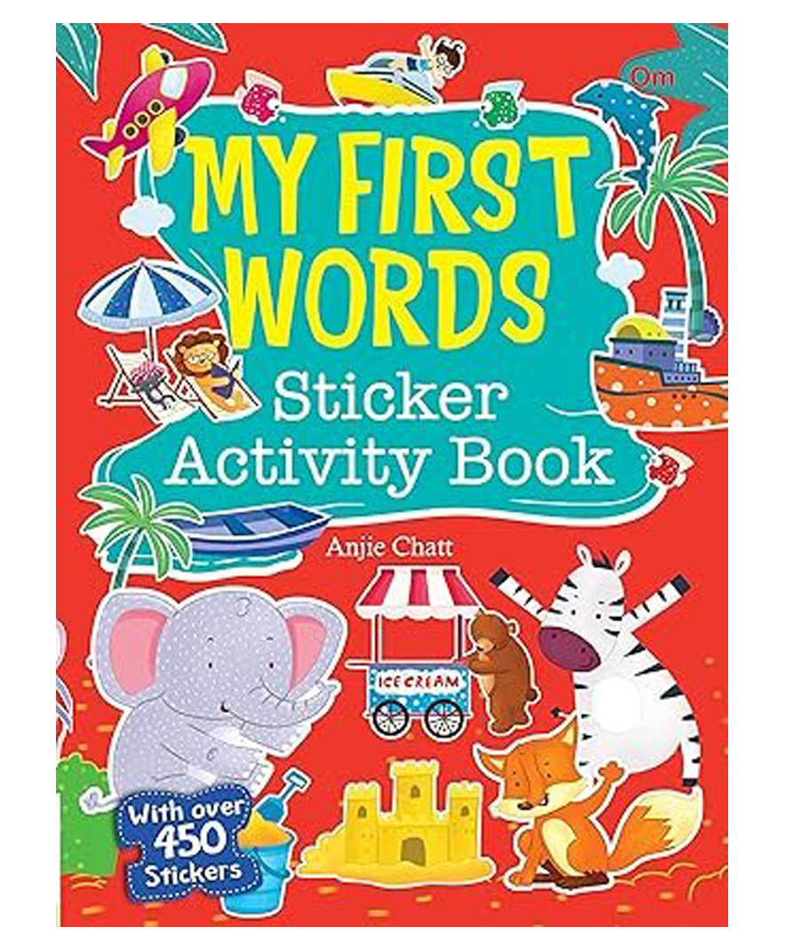 Activity book: My First Words Sticker Activity Book-Sticker Book With 450 Stickers, English-image-36