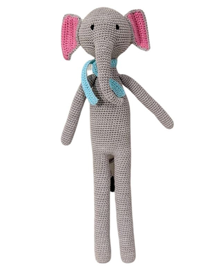 Happy Threads | Earl Elephant | Super Cute  | Soft Toy | Best for all ages | Gifting-image-48