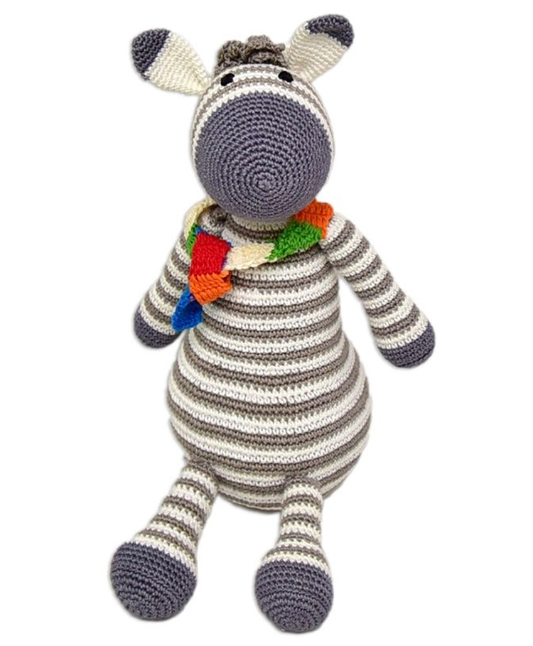 Happy Threads | Zane Zebra  | Super Cute  | Soft Toy | Best for all ages | Gifting-image-8
