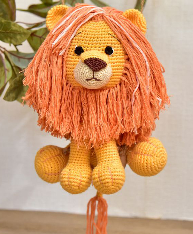 Happy Threads | Asad | Super Cute Lion Soft Toy | For Girls & Boys | Gifting-image-4
