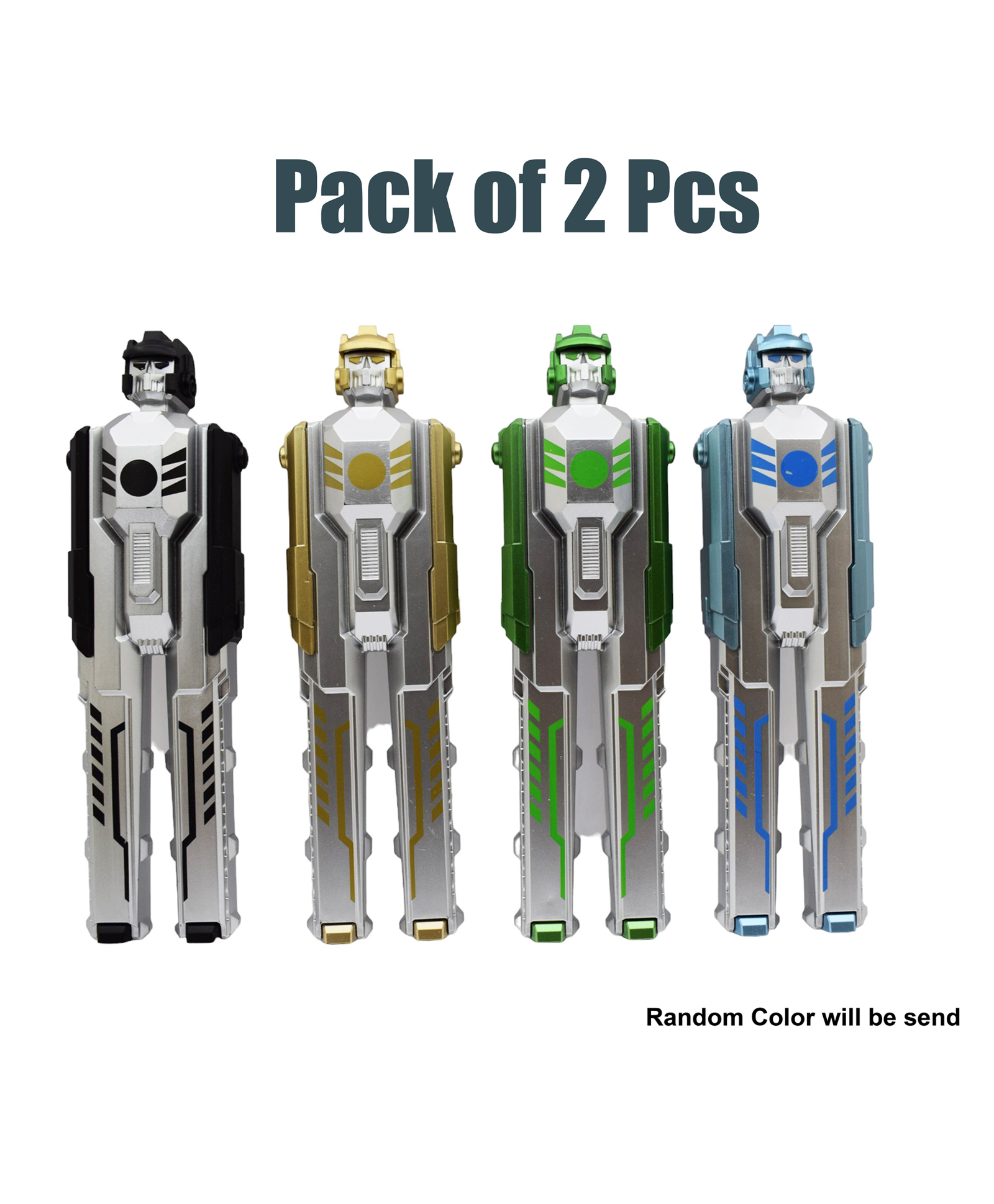 Asera Robot Gel Pen | Robot Shape Pen | Cute Pen for Kids | Birthday Return Gifts | Unique & Trendy (Robot Pen 2 Pcs)-picture-41