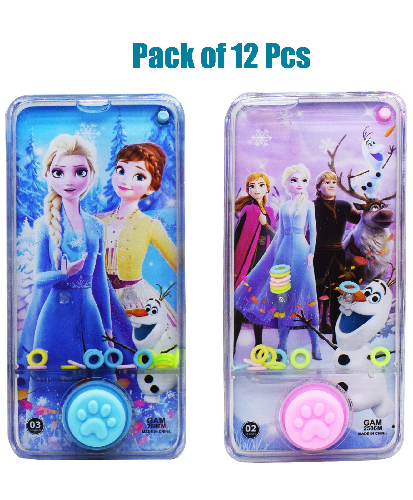 Asera Frozen Water Game Toy Pack Of 12 (Color & Design May Vary)-picture-32