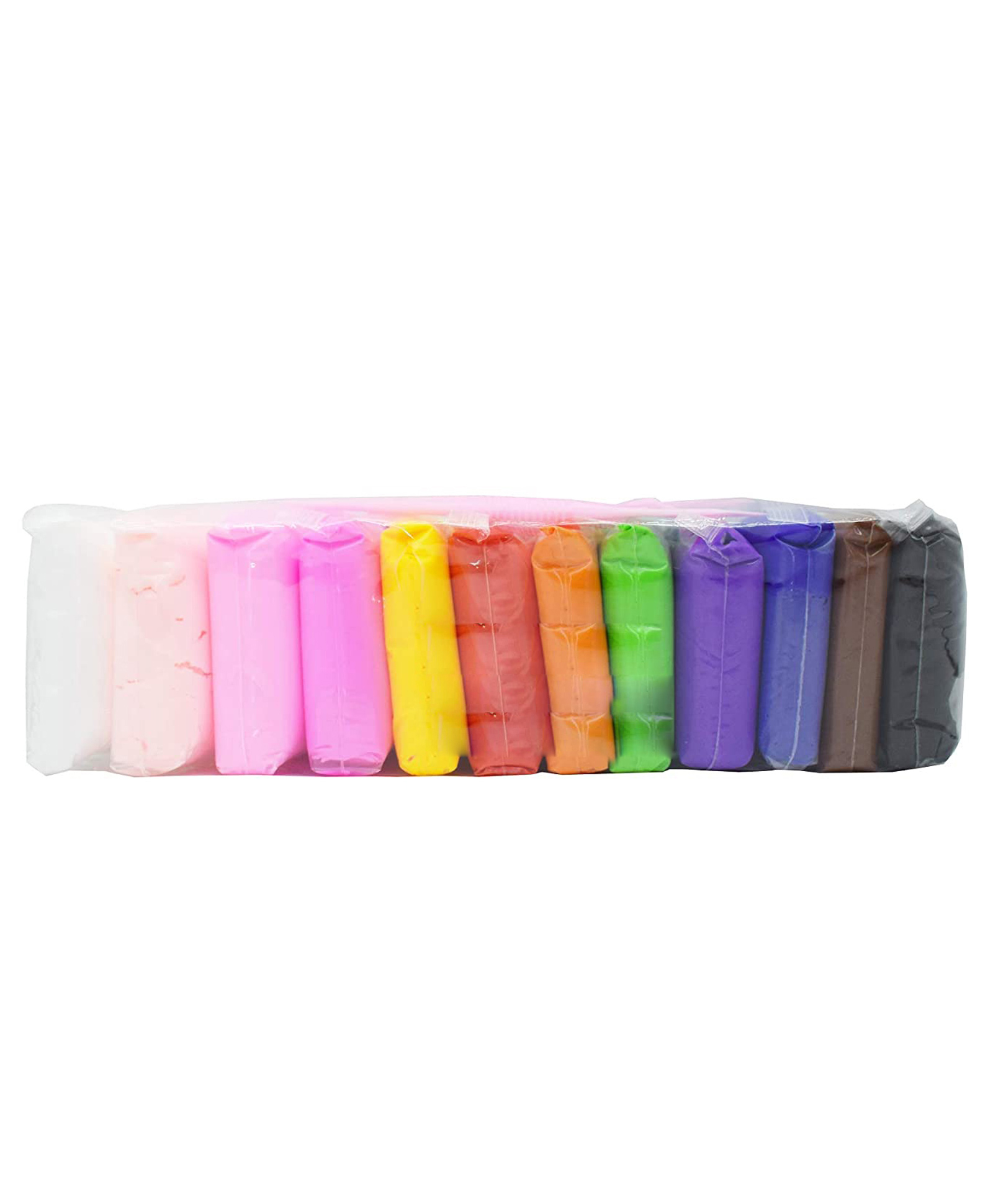 Asera Colors Air Dry DIY Ultra Light Modelling Bouncing Clay Pack of 1 - Multicolor-picture-46