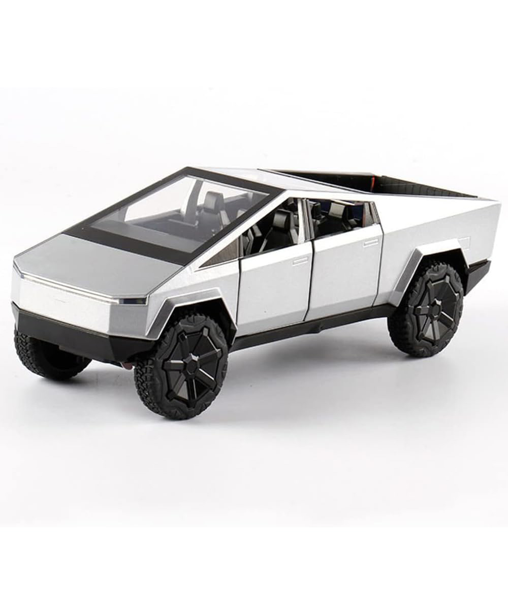 AKN TOYS Pickup Truck Model Alloy Simulation Sound And Light Pull Back Vehicle 1/28 Diecast Model Cars Toys-(COLOR MAY VARY )-picture-41