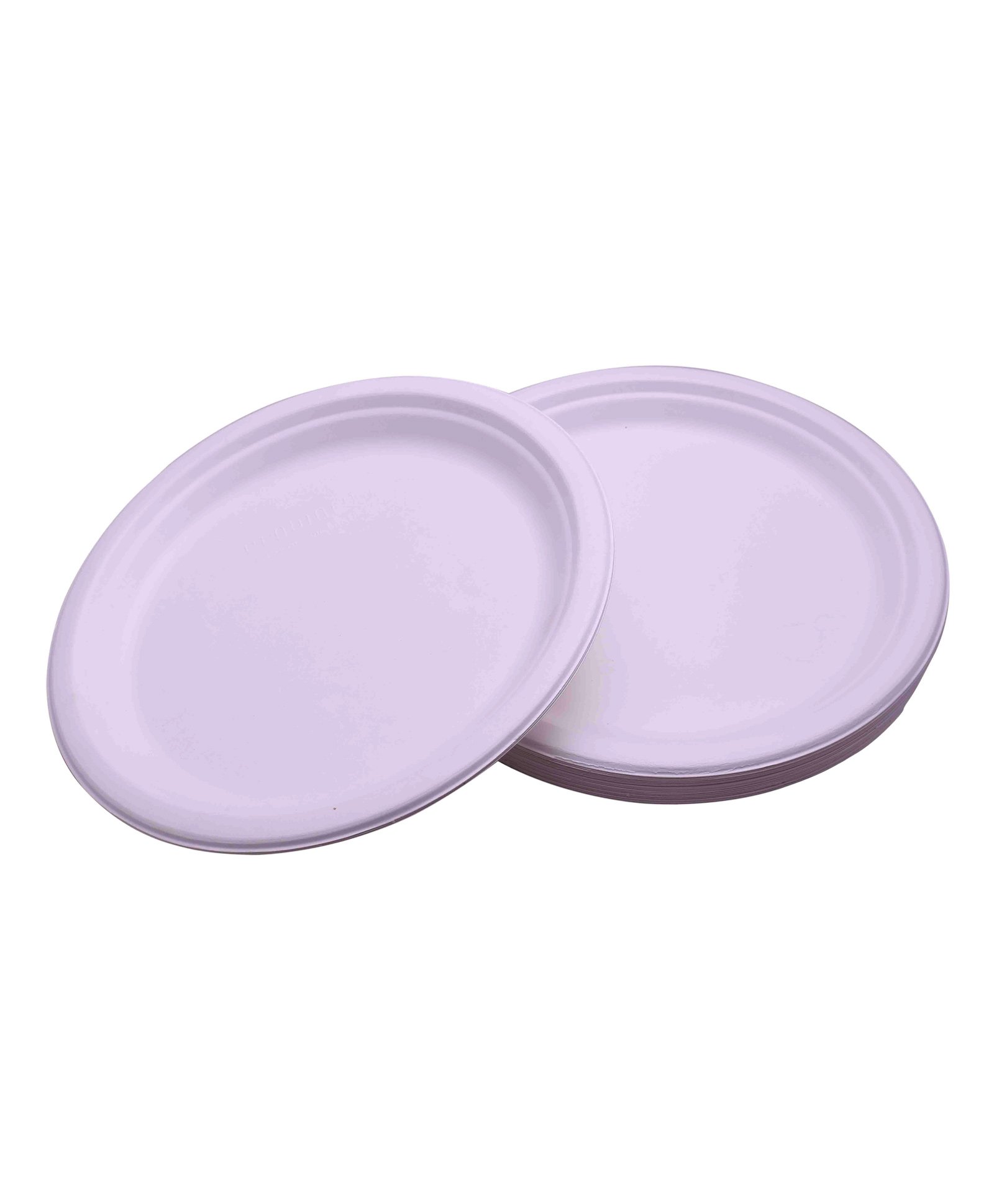 Funcart Eco Friendly Paper Plates Pack of 25 - White-picture-25