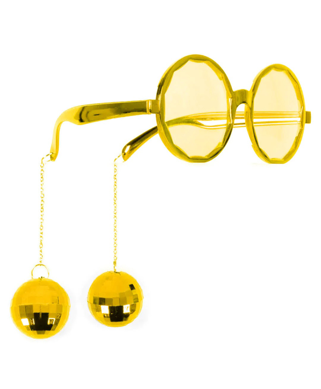Funcart Party Glasses With Disco Ball - Golden-picture-10