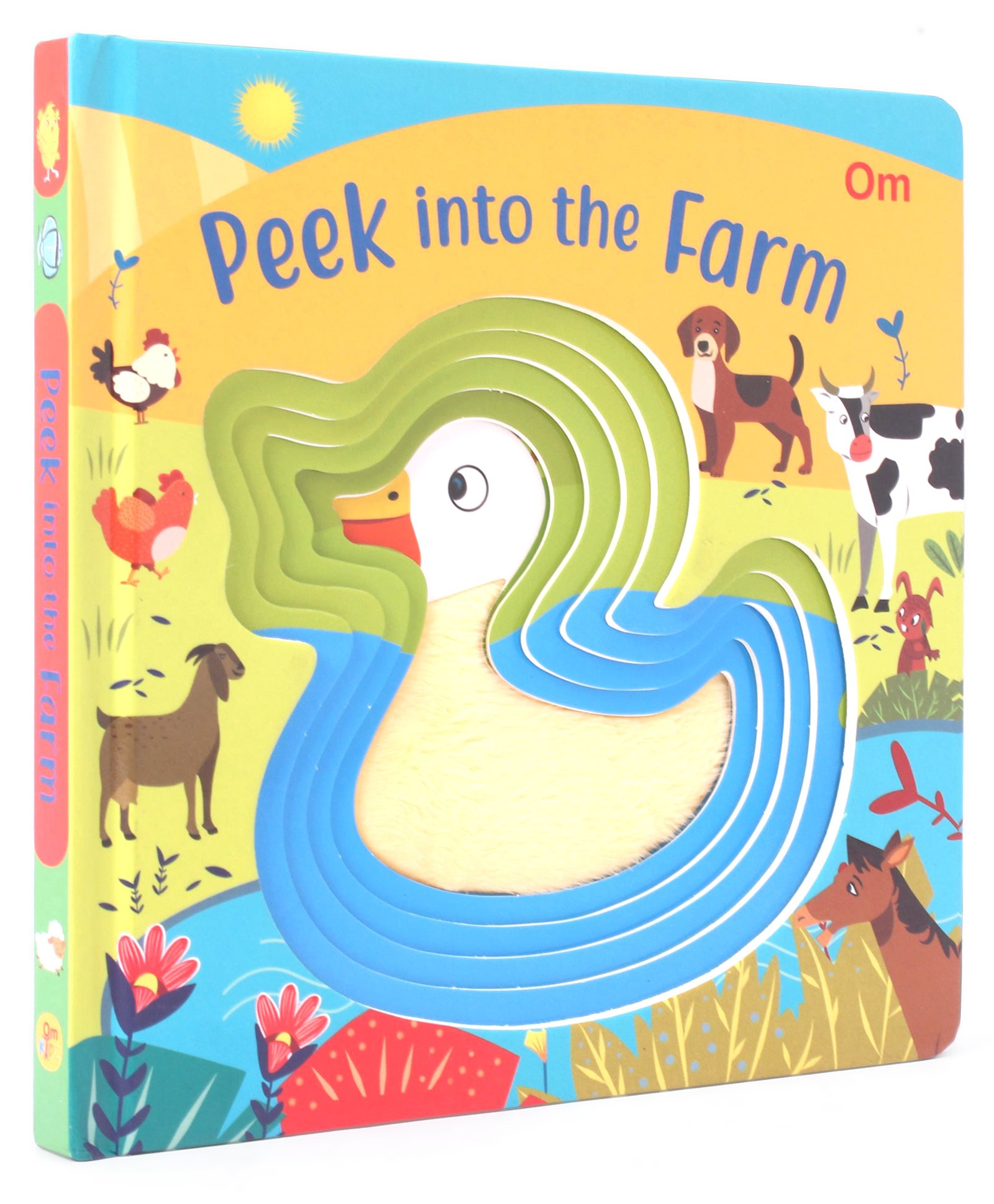 om books international Peek into the Farm Board Book - English-picture-36
