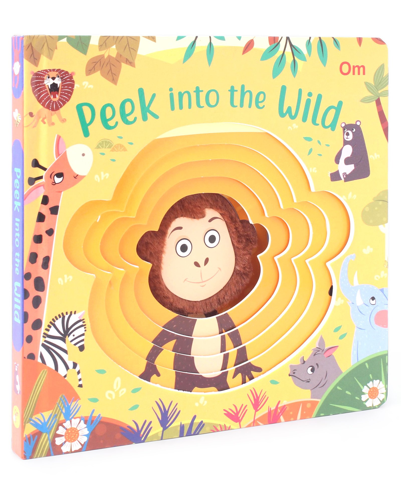 om books international Peek into the Wild Board Book - English-picture-32