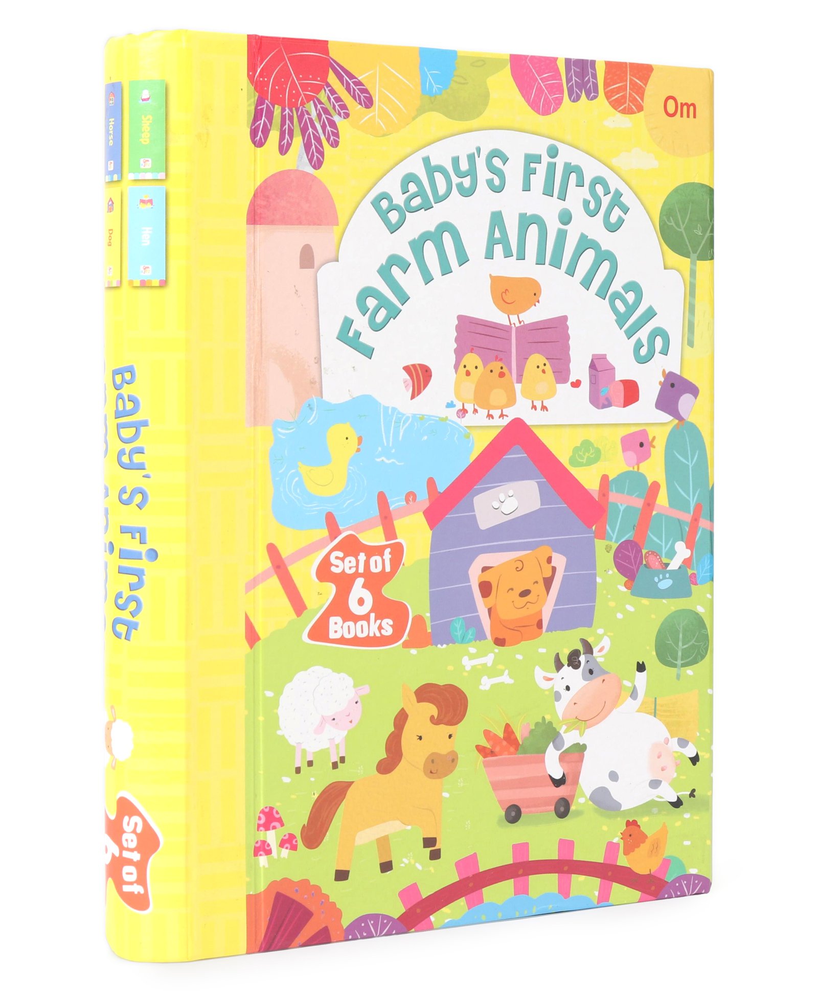 Baby's First Farm Animals Board Book Pack of 6- English-image-44