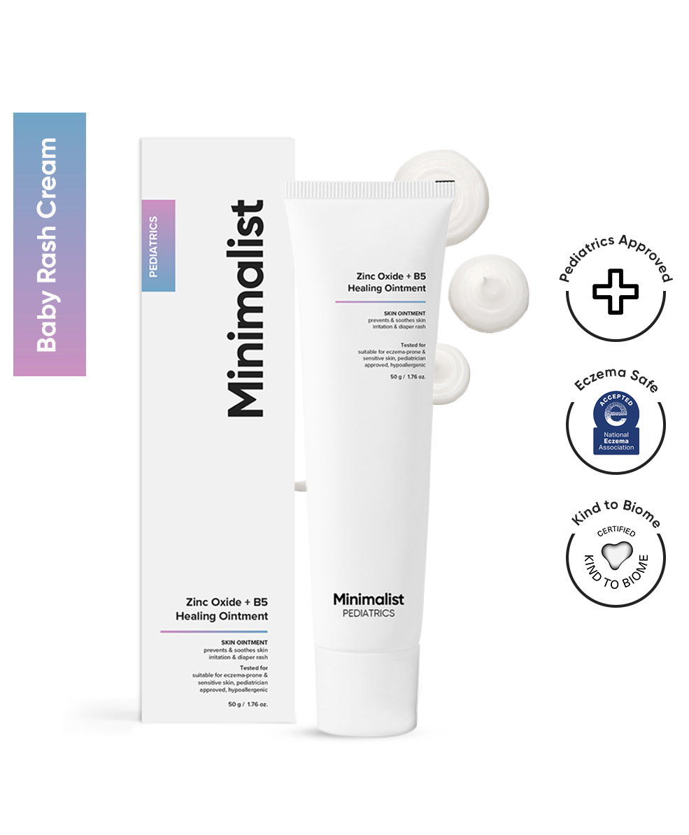 minimalist baby Minimalist Zinc Oxide + B5 Healing Daiper Rash Cream Ointment - 50 g-picture-11