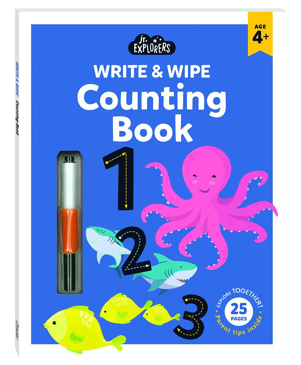 Junior Explorers Write and Wipe Counting Book - English-image-36