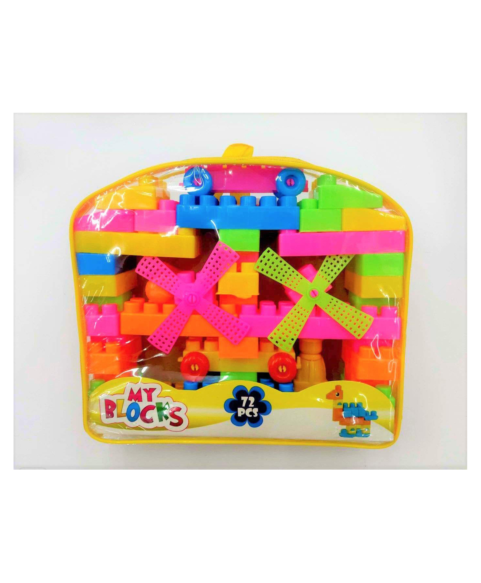 Sanjary 72 Pieces Building Block - Color & Design May Vary-image-35