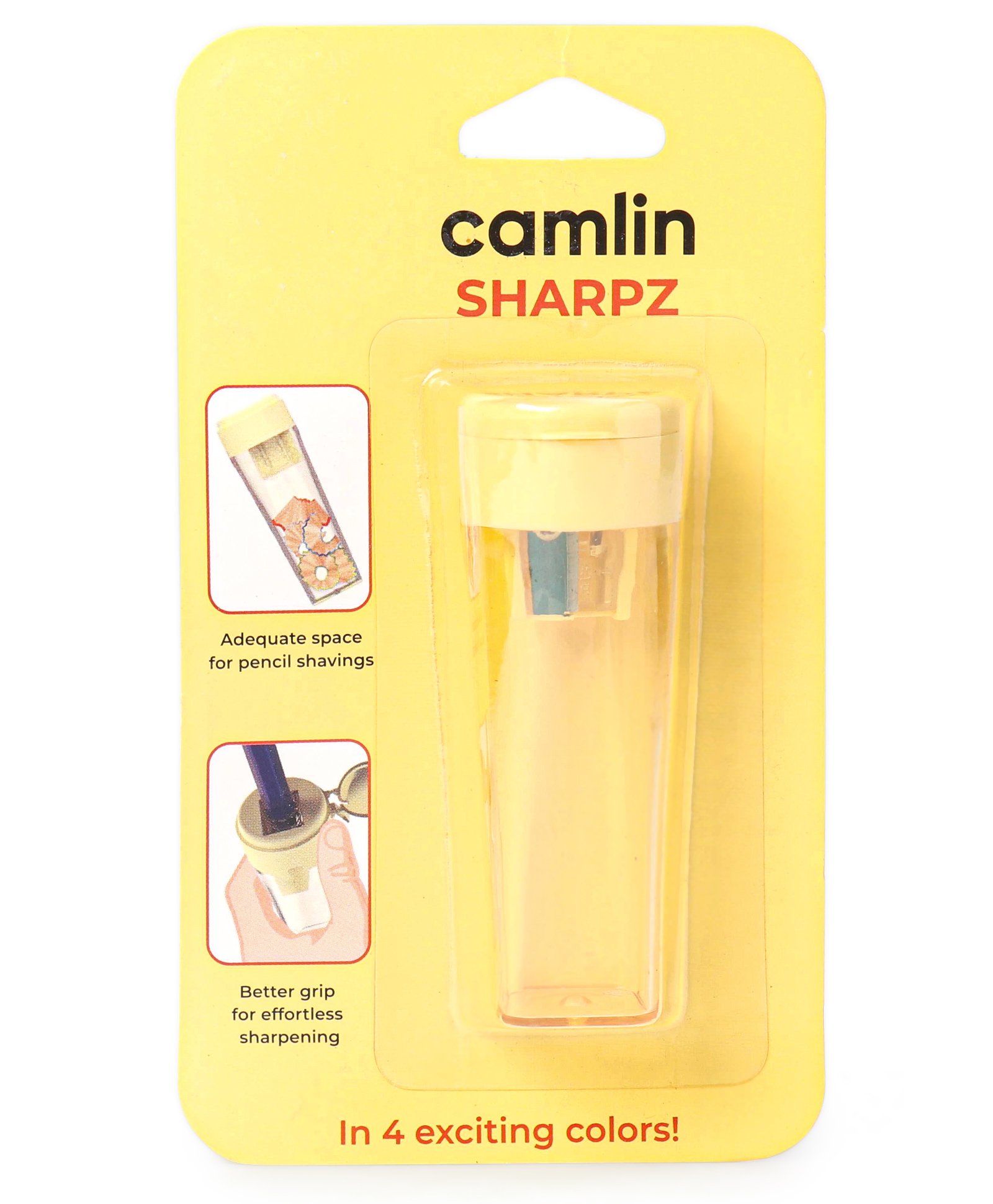 Camlin Sharpz Pencil Sharpener (Colour May Vary)-image-17