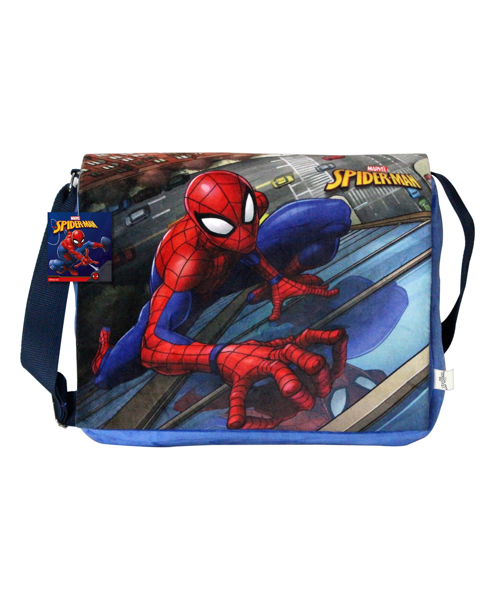 spiderman messenger bag