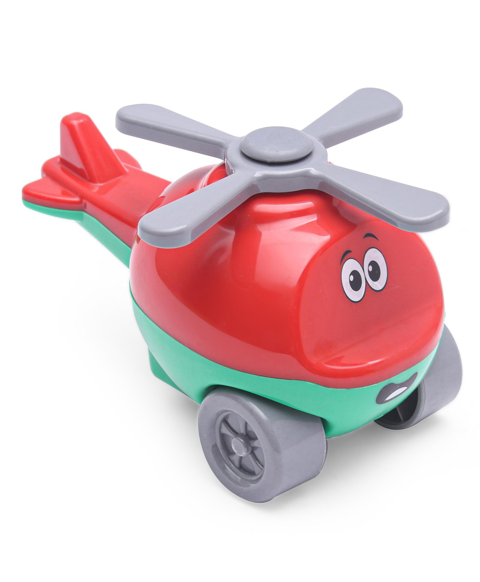 Zephyr Unbreakable Free Wheel Helicopter Toy - Multicolor-picture-27