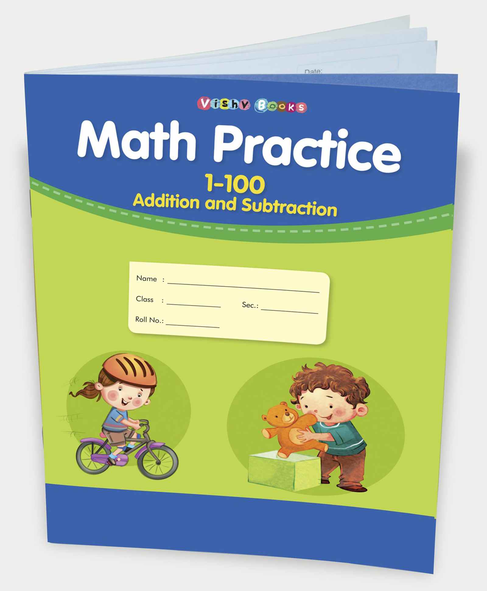 Vishv Books Maths Practice Book  - English-picture-42