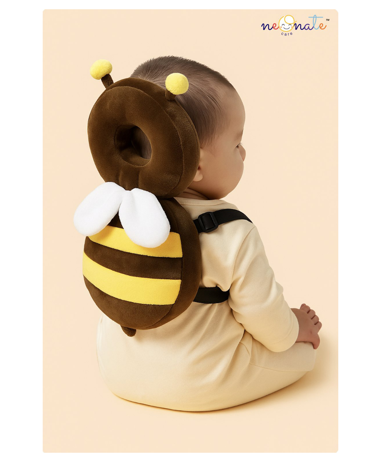 neonatecare Neonate Care Baby Head Protector Baby Toddlers Head Safety Pad ( Multi Print) ( Color And Design May Vary)-picture-31