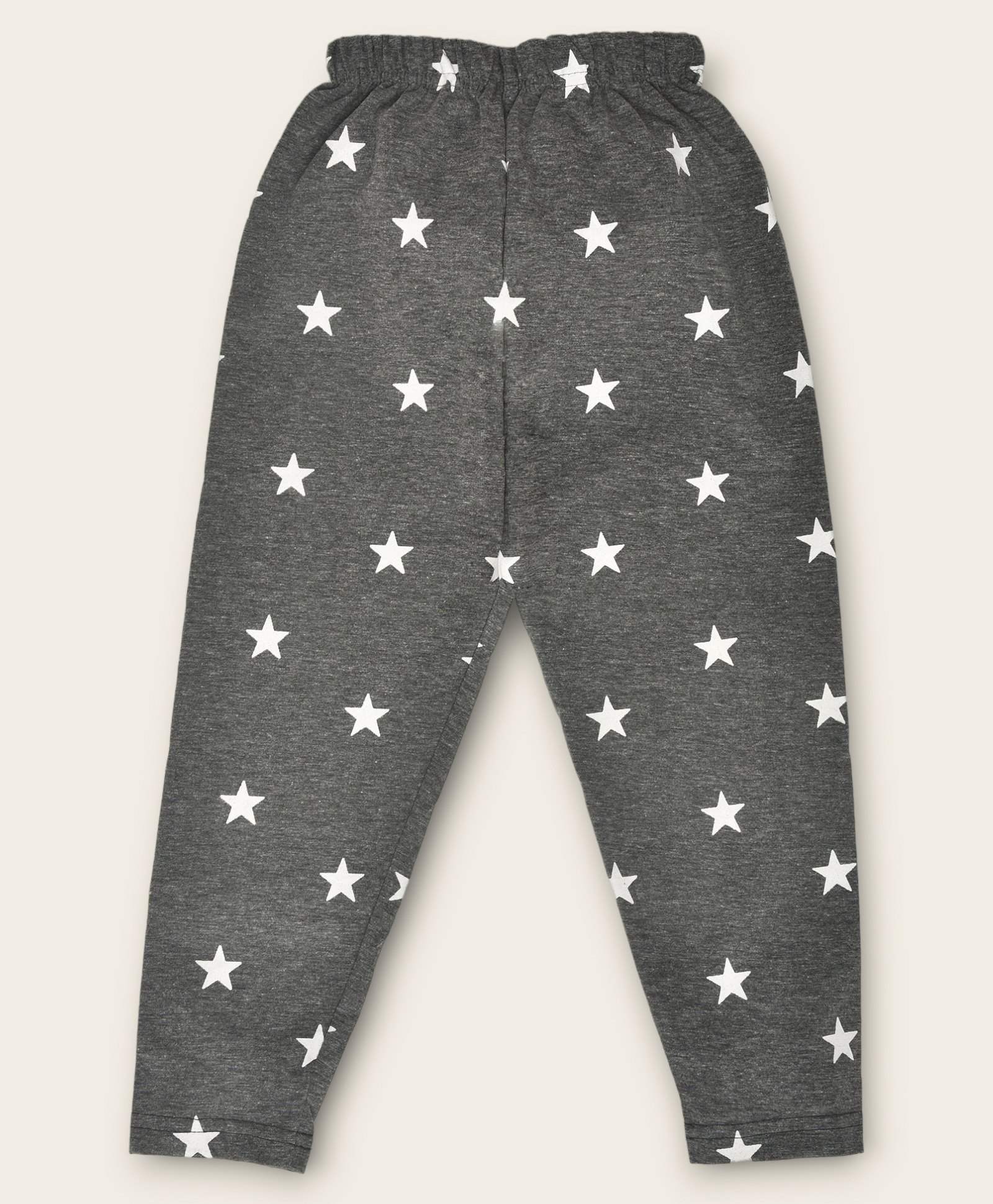 hrit Kiwi Star Printed Cotton Pajama - Grey-picture-24