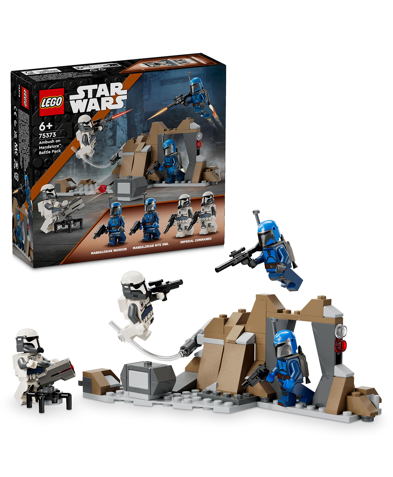 LEGO Star Wars Ambush on Mandalore Battle Pack Set 109 Pieces - 75373-picture-27