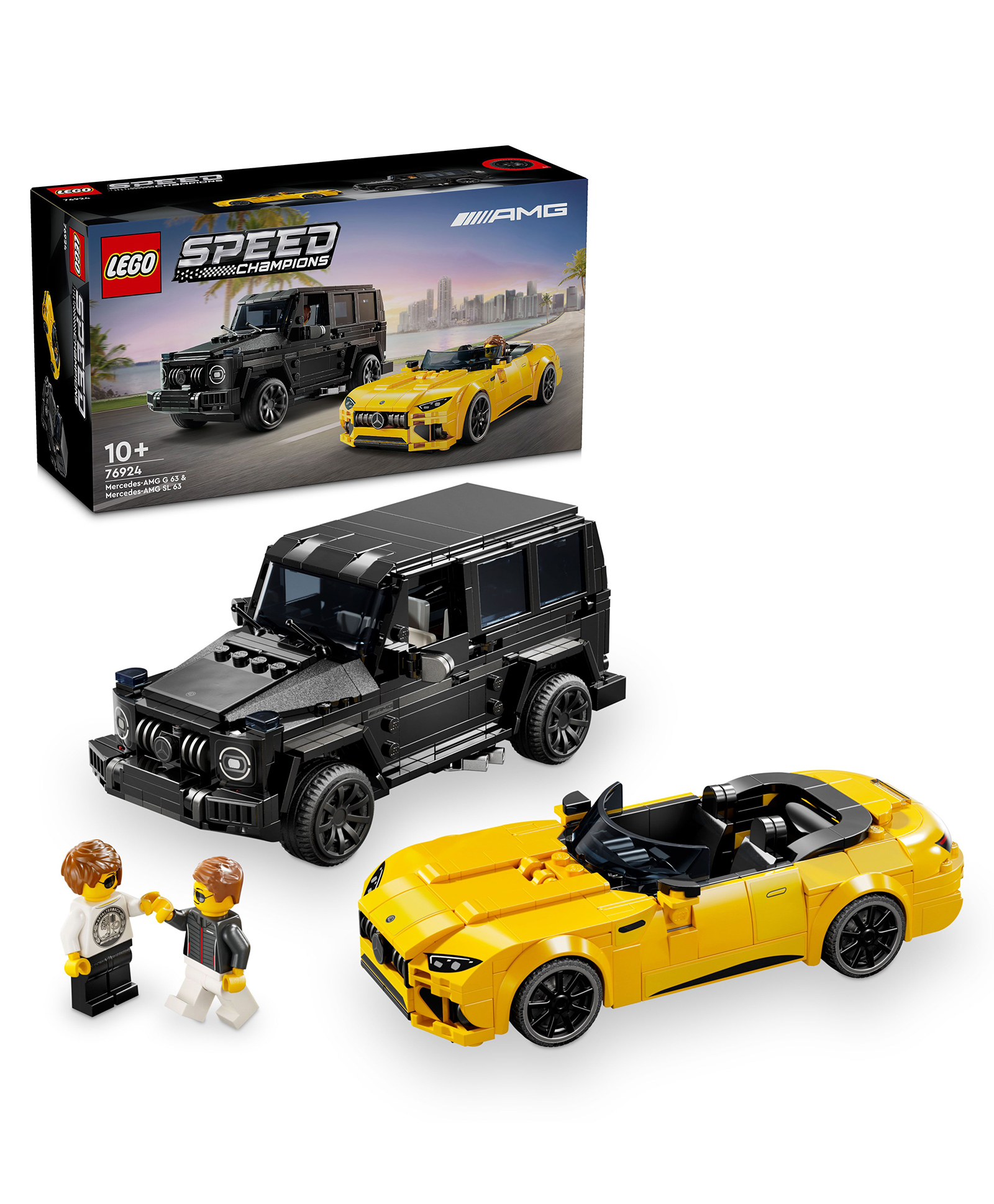 LEGO Speed Champions Mercedes-AMG G 63 & Mercedes-AMG SL 63 808 Pieces - 76924-picture-15
