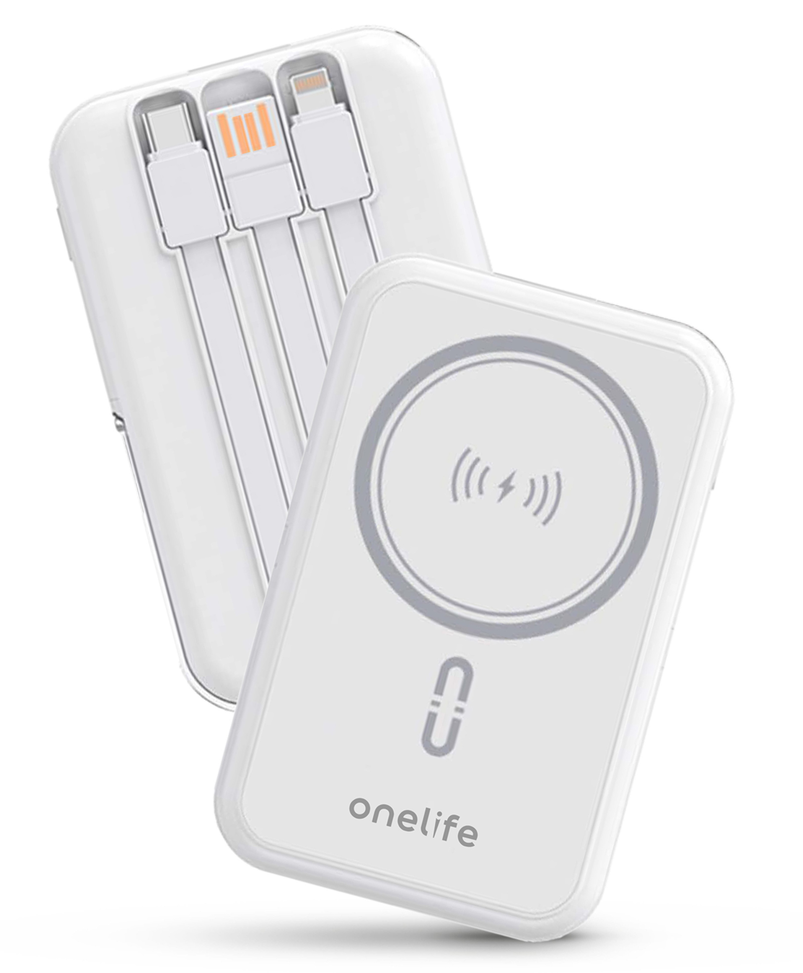 Onelife Power 15 Magnetic Magsafe Wireless, 15W Wireless/20W Wired Output, USB Type C (Black)-image-21
