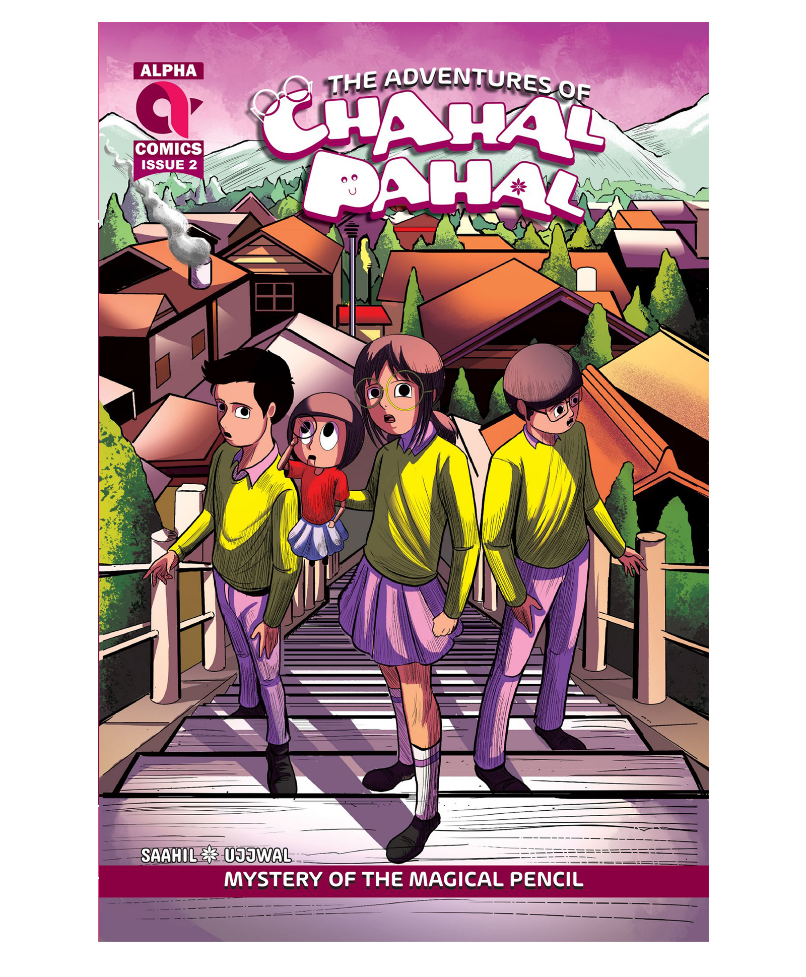 Alpha Comics The Adventures Of Chahal Pahal-Mystery Of The Magic Pencil - English-image-13