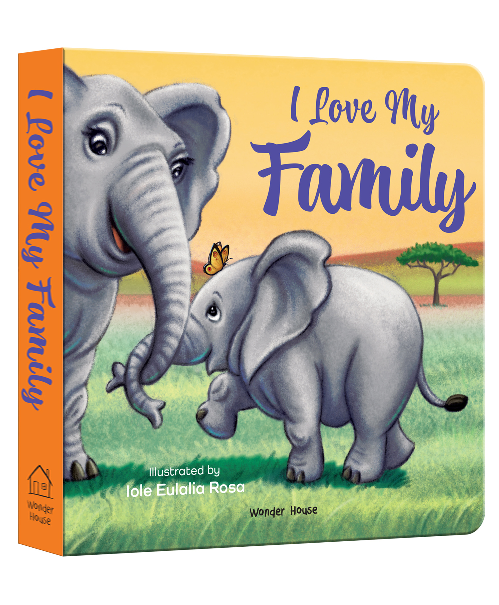 I Love My Family Board Book - English-image-19