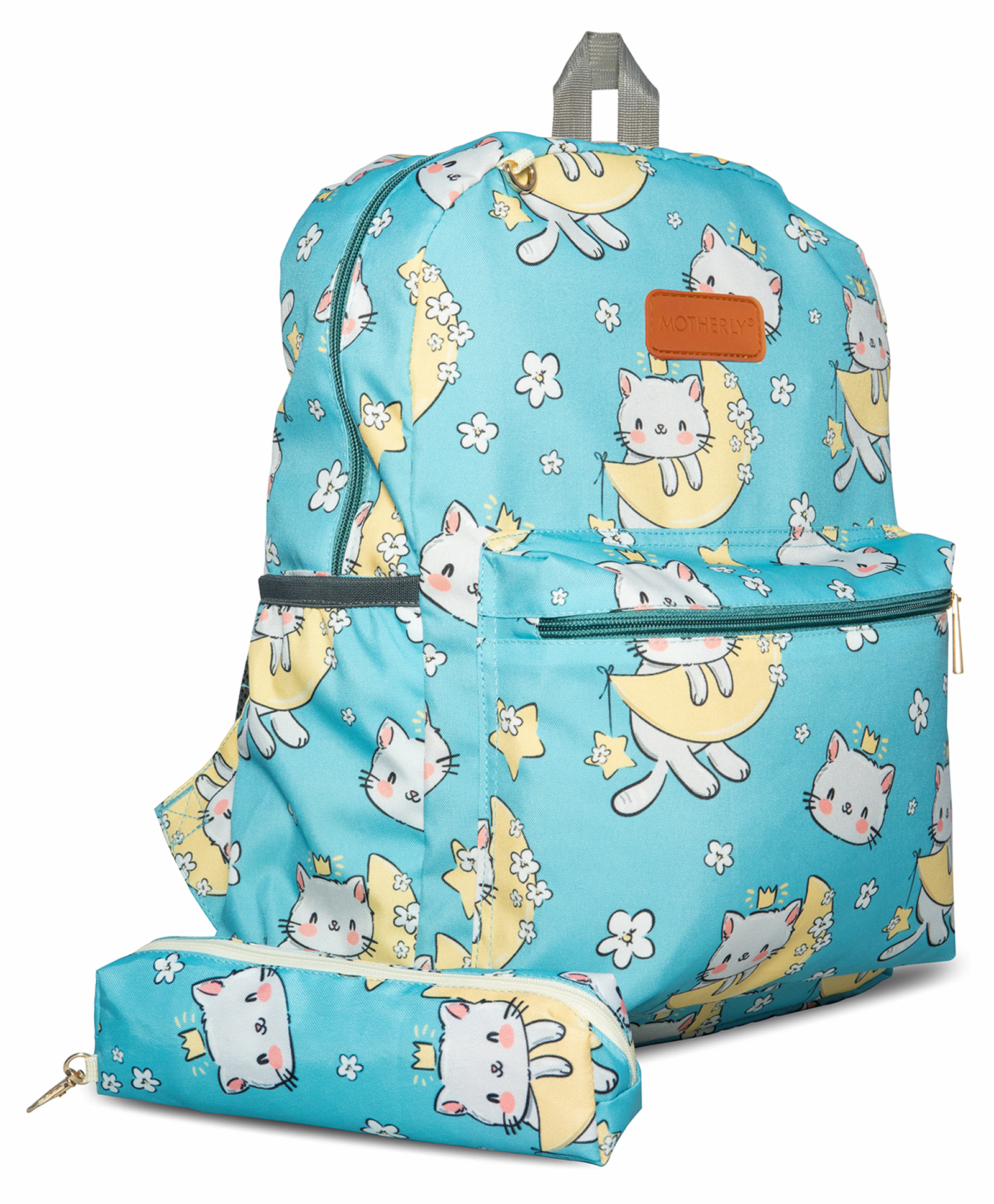 Motherly kid's first school bag for nursery and kindergarten - Light Blue-picture-41
