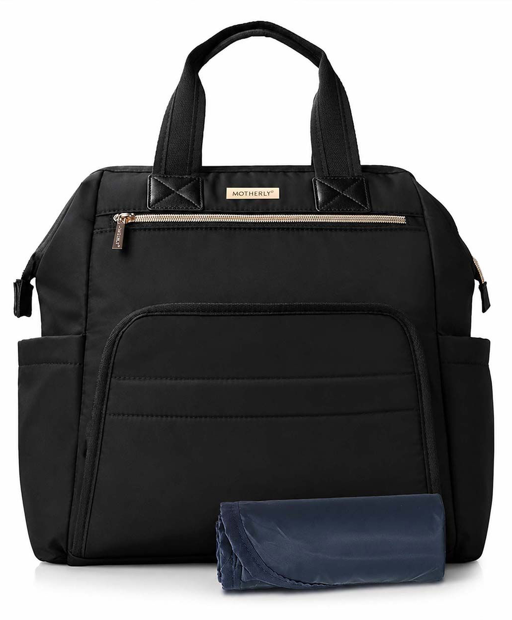 Motherly Stylish Babies Diaper Bags for Mothers - Premium Version With 6 months warranty(Black)-picture-12