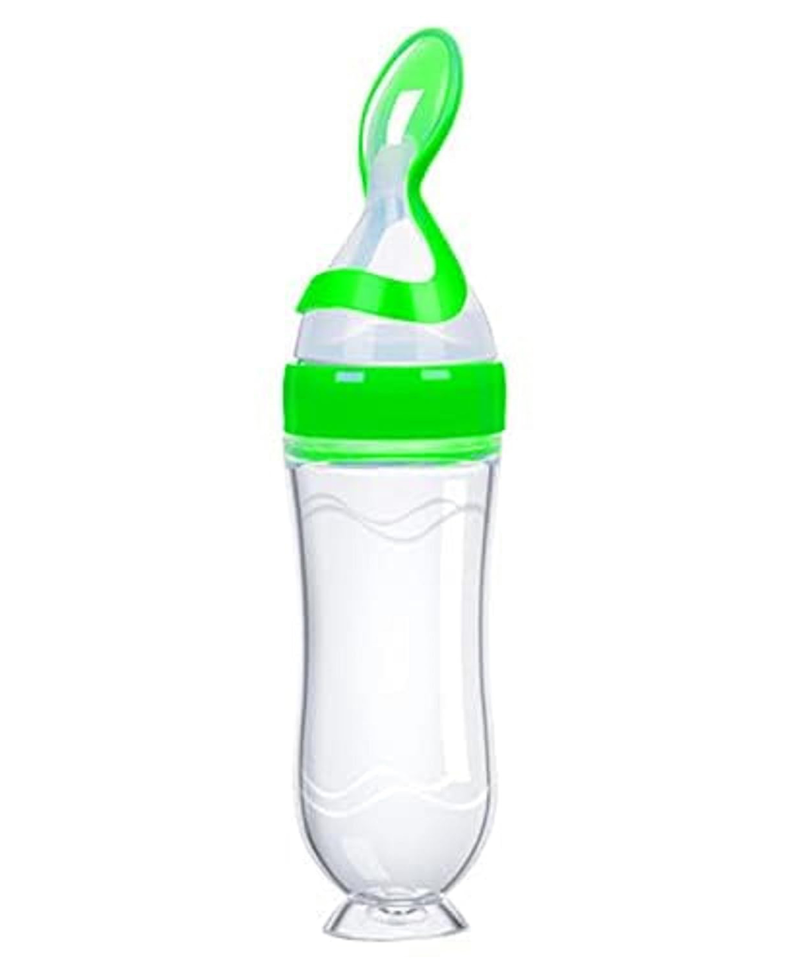 BabyGo Silicone Squeeze Bottle Cum Spoon For Toddlers or Baby , Easy to Squeeze Bottle, BPA Free (Multicolor)90 ml-picture-19