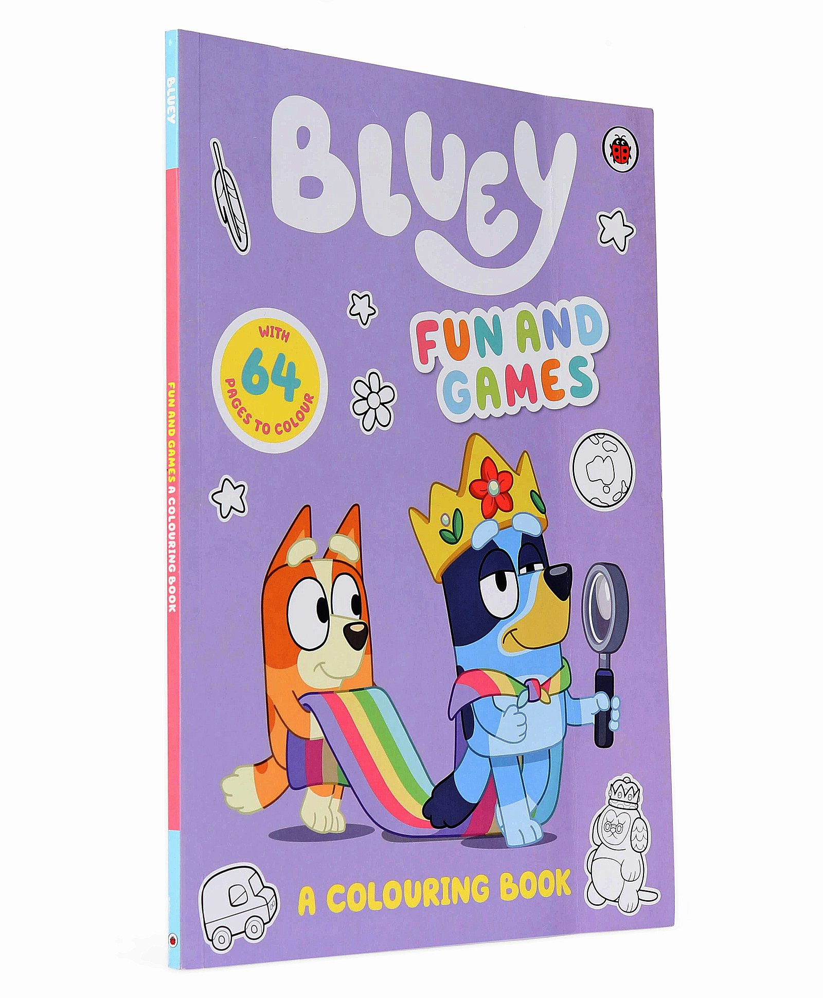 Bluey : Fun and Games Colouring Book - English