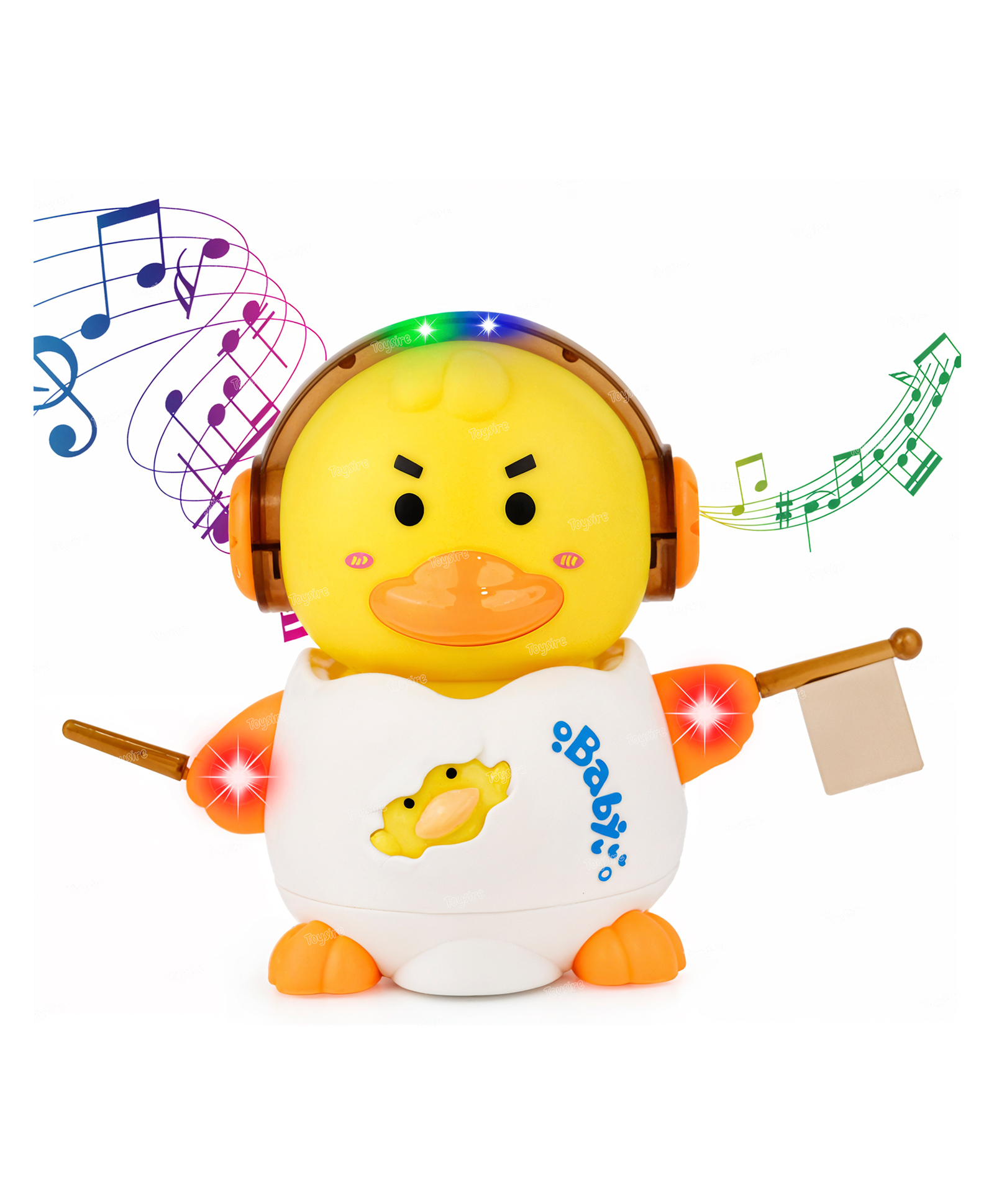 Fiddlerz Musical Toys for Kids with Music and Flashing Light - L 8.5 x B 18 x H 15 cm-image-22