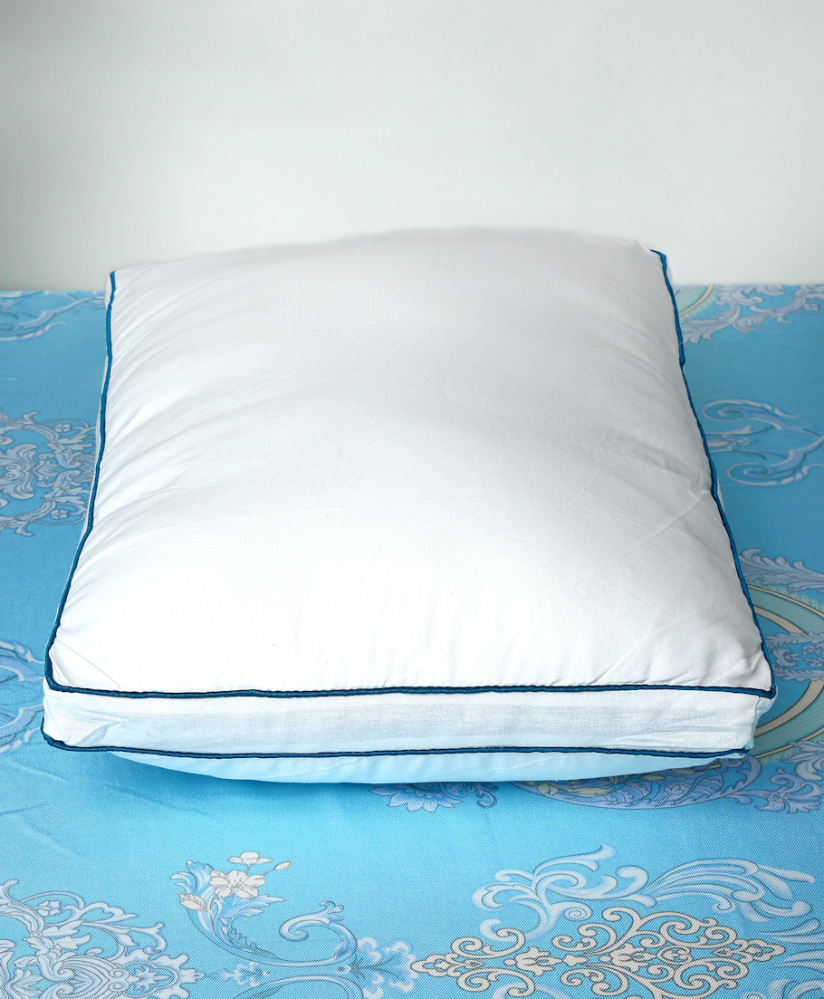 hosta homes Hosta HomesWhite Solid Ultrasoft Microfibre Filled Sleep Pillow-picture-20