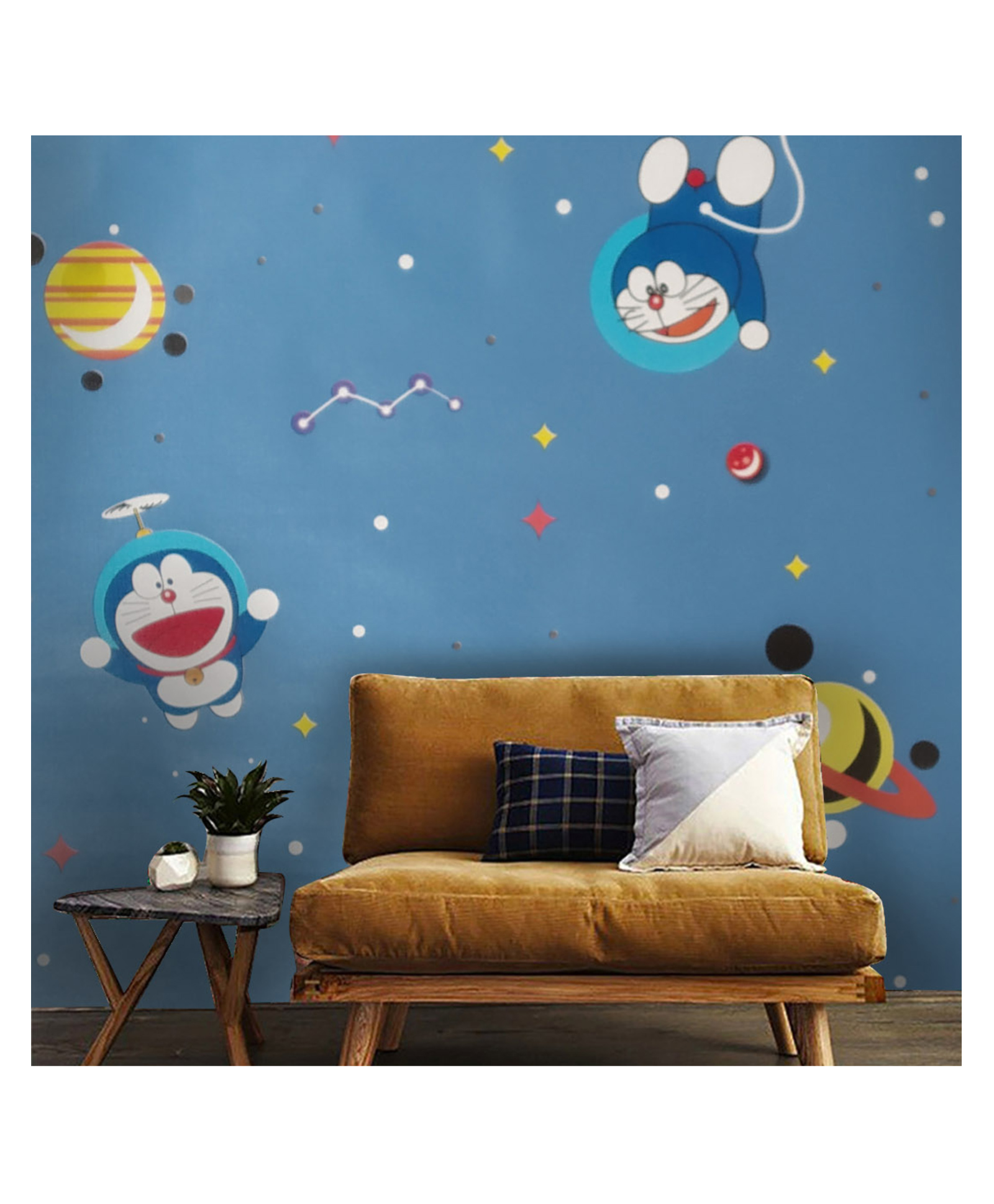 Jaamso Royals Doraemon Vinyl Wallpaper-image-3