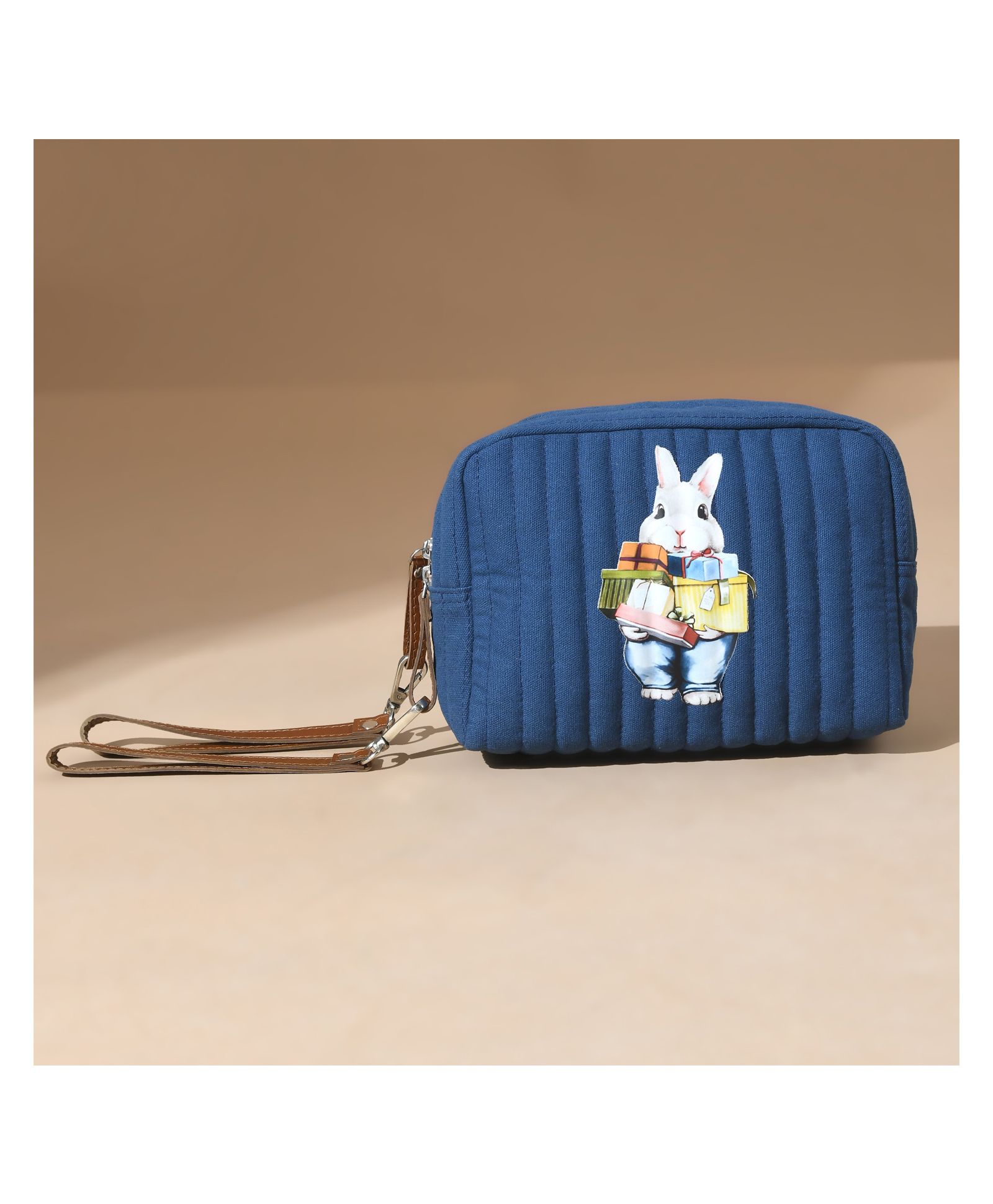 Muffa Bunny Printed Utility Kit Blue-image-10